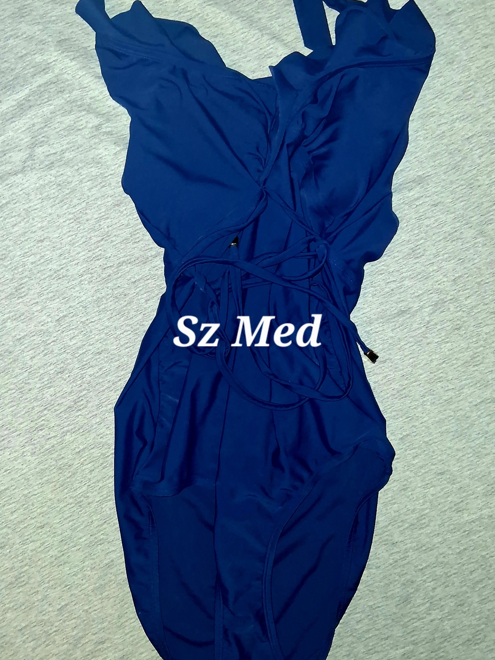 Motherhood Maternity Navy Blue One-Piece Maternity Swimsuit Never Worn